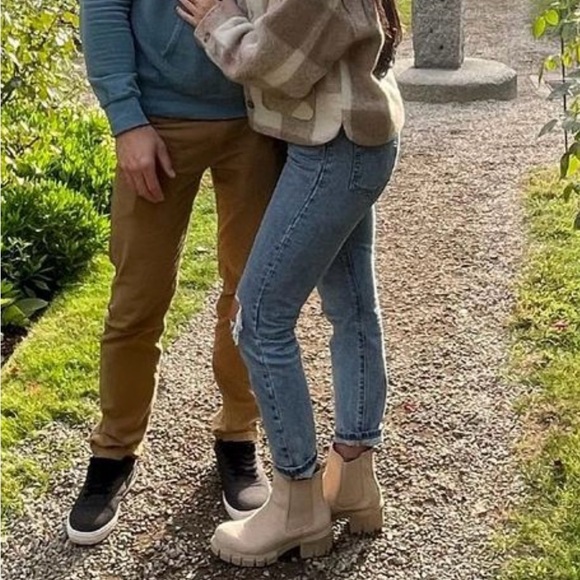 Madden Girl tan suede chunky boot - Picture 2 of 4